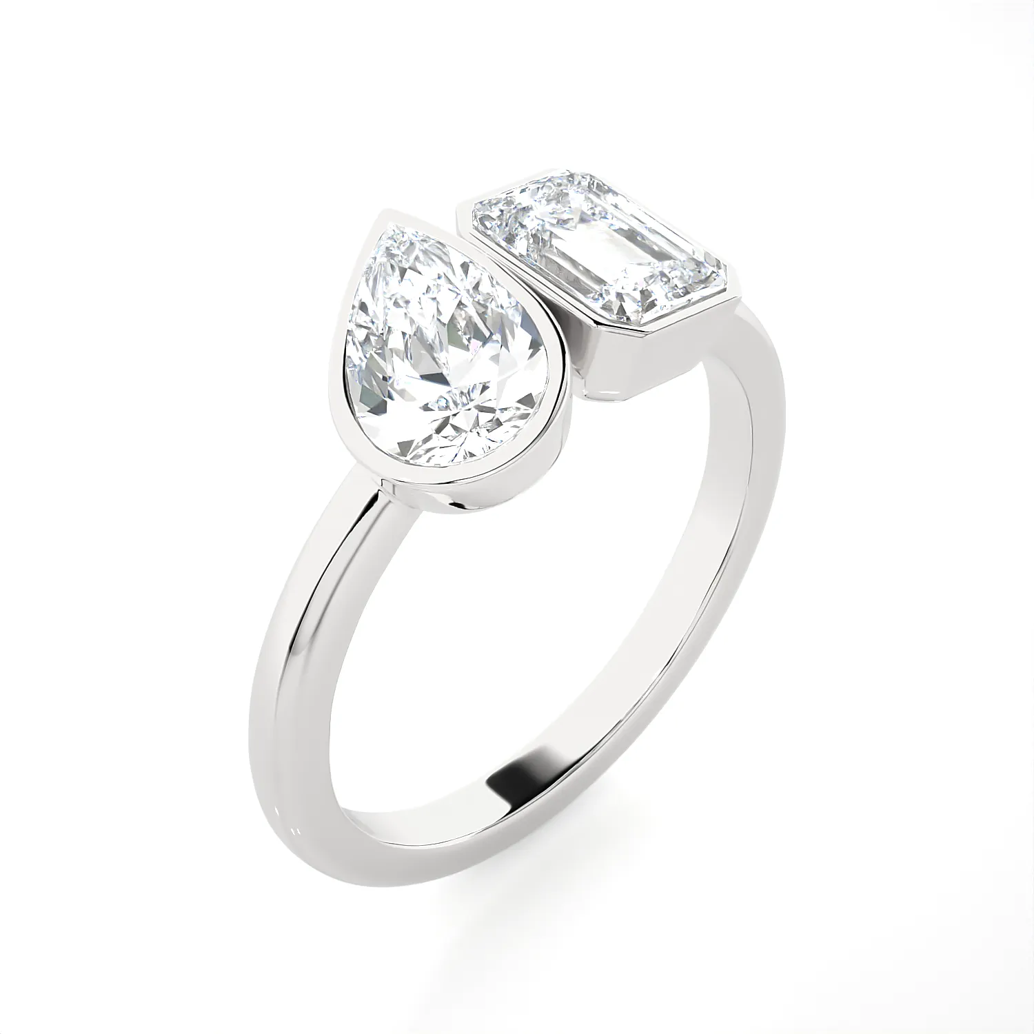 1 7/8 ctw Multi-Shape Lab Grown Diamond Ring