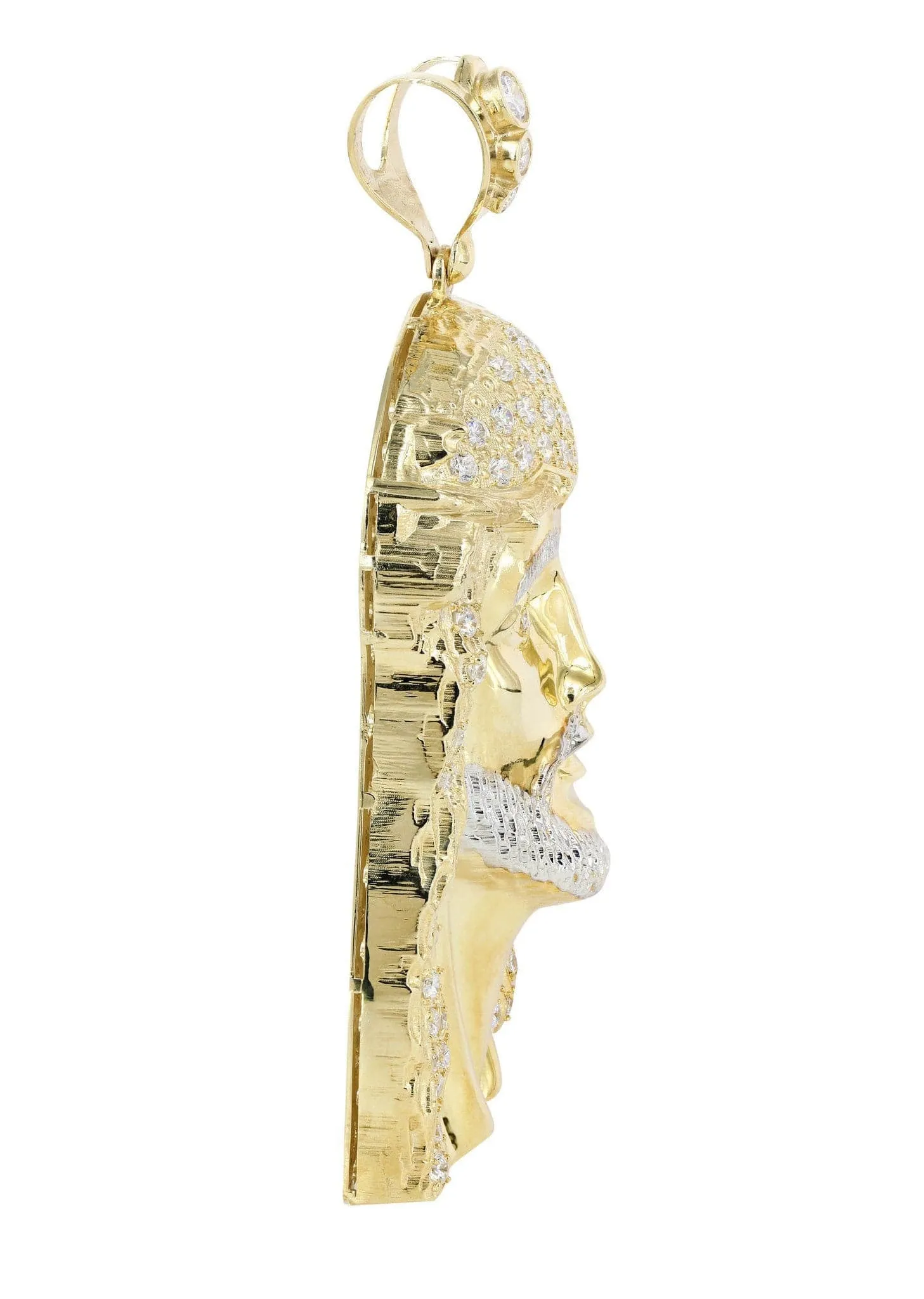 10K Gold Jesus Piece Pendant  |  111.6 Grams