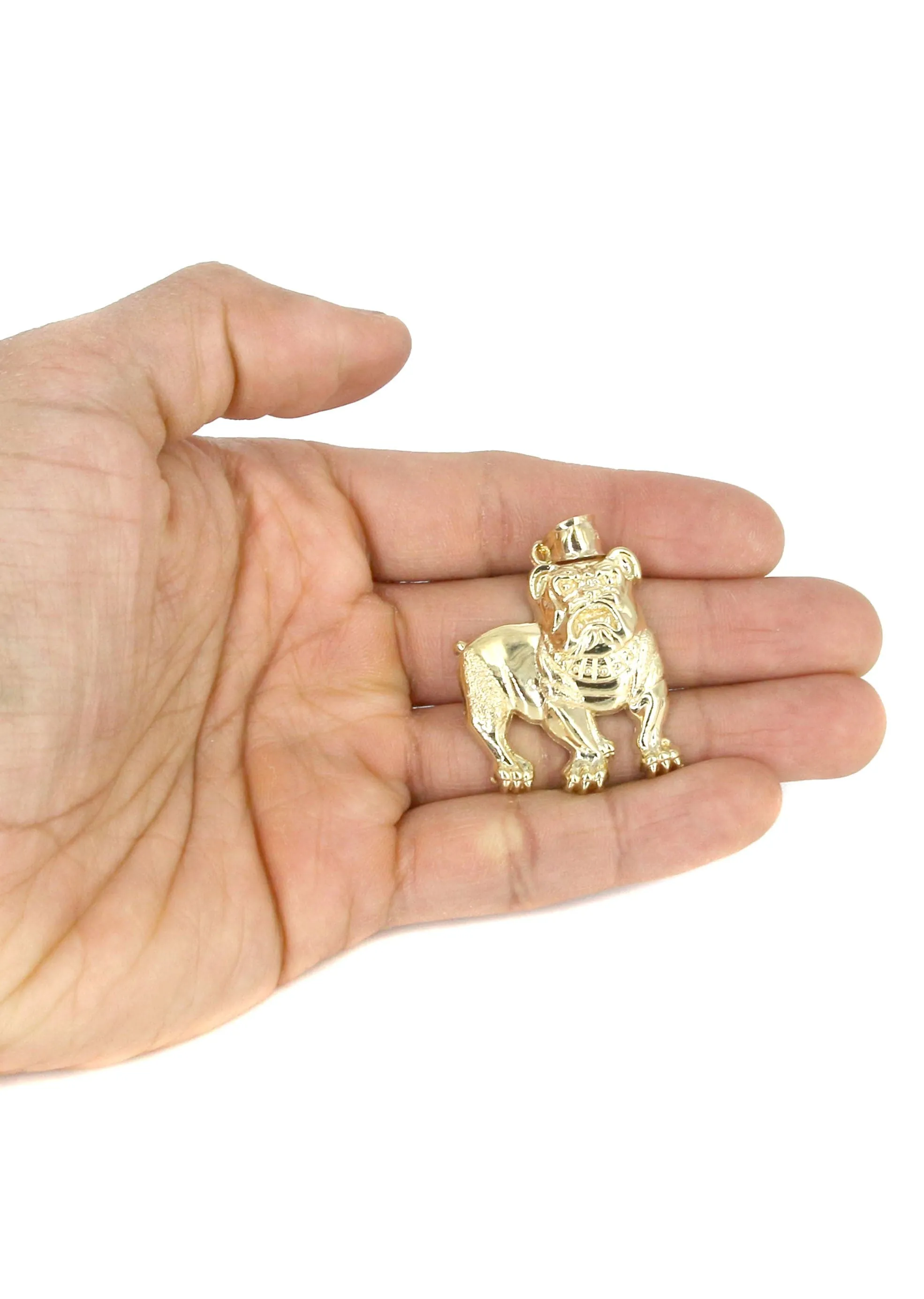 10K Yellow Gold Dog Necklace | Appx. 17.2 Grams