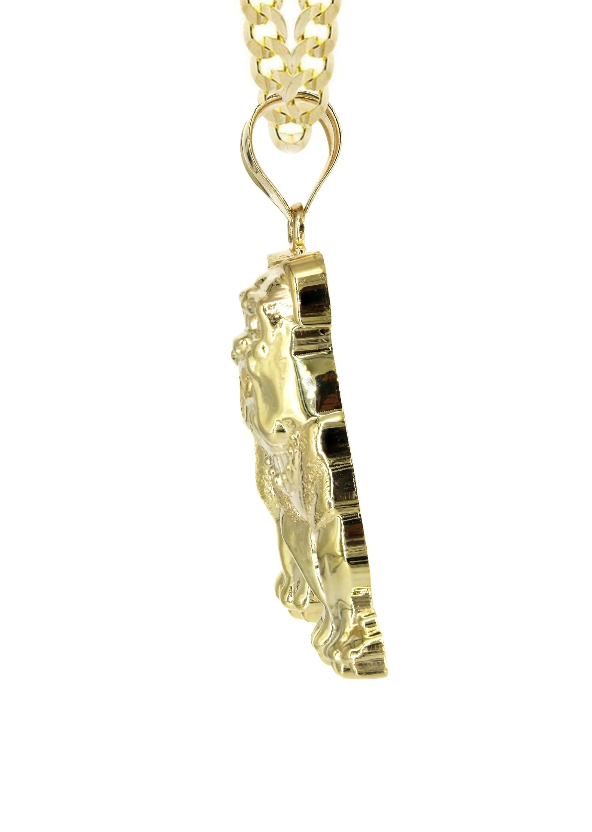 10K Yellow Gold Dog Necklace | Appx. 17.2 Grams