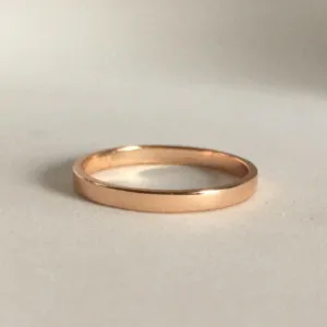 14k Timeless Gold Band by VicStoneNYC Fine Jewelry