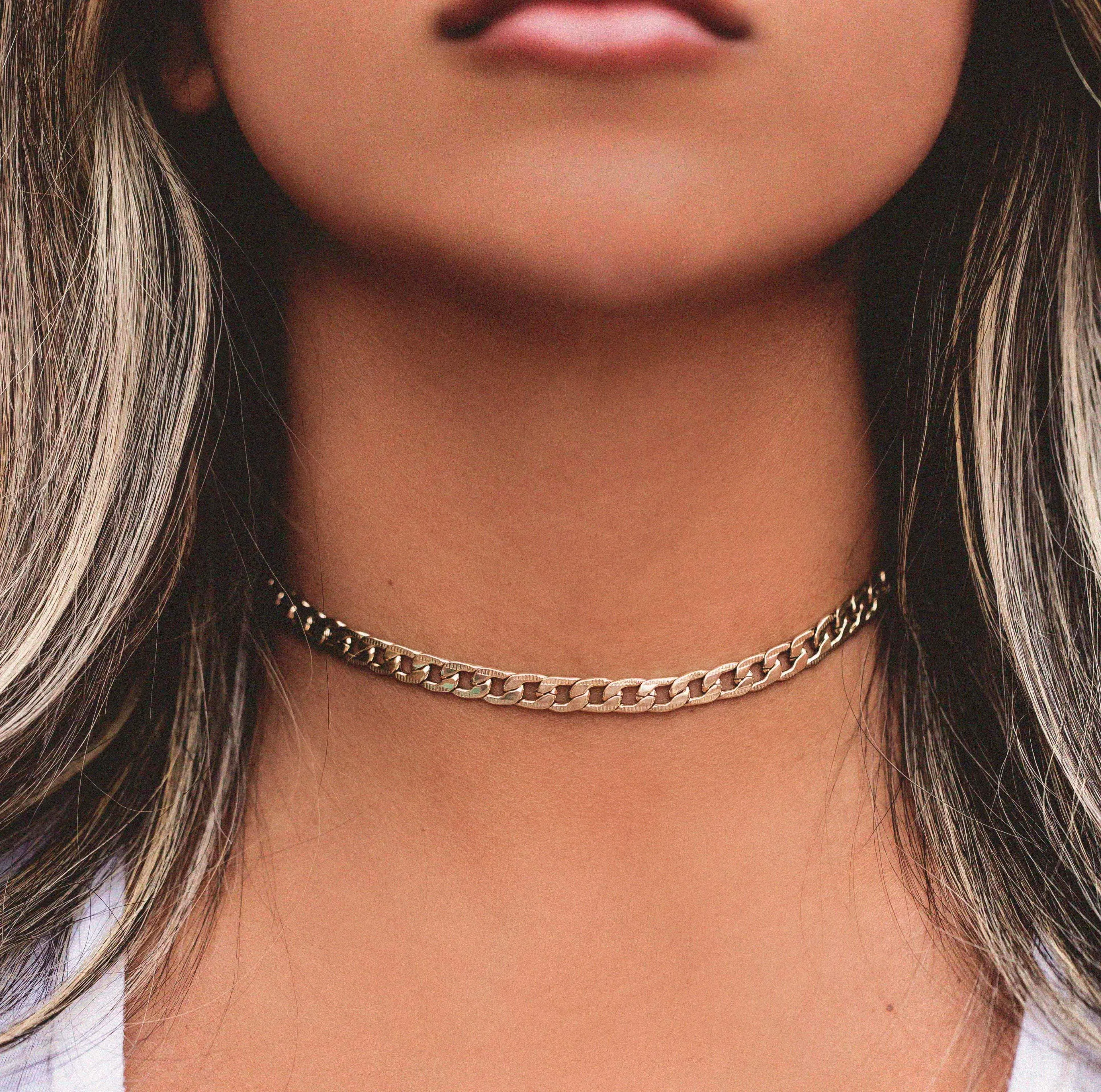 5mm Figaro Link Choker