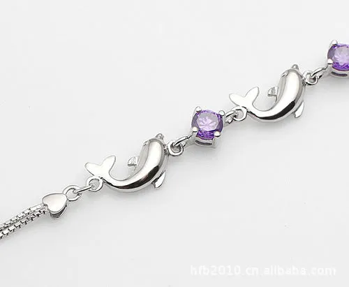 925 Sterling Silver Women's Short Silver Jewelry Bracelet