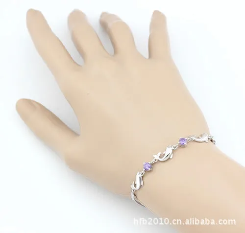 925 Sterling Silver Women's Short Silver Jewelry Bracelet