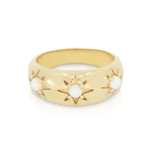 Alina Opal Gold Band