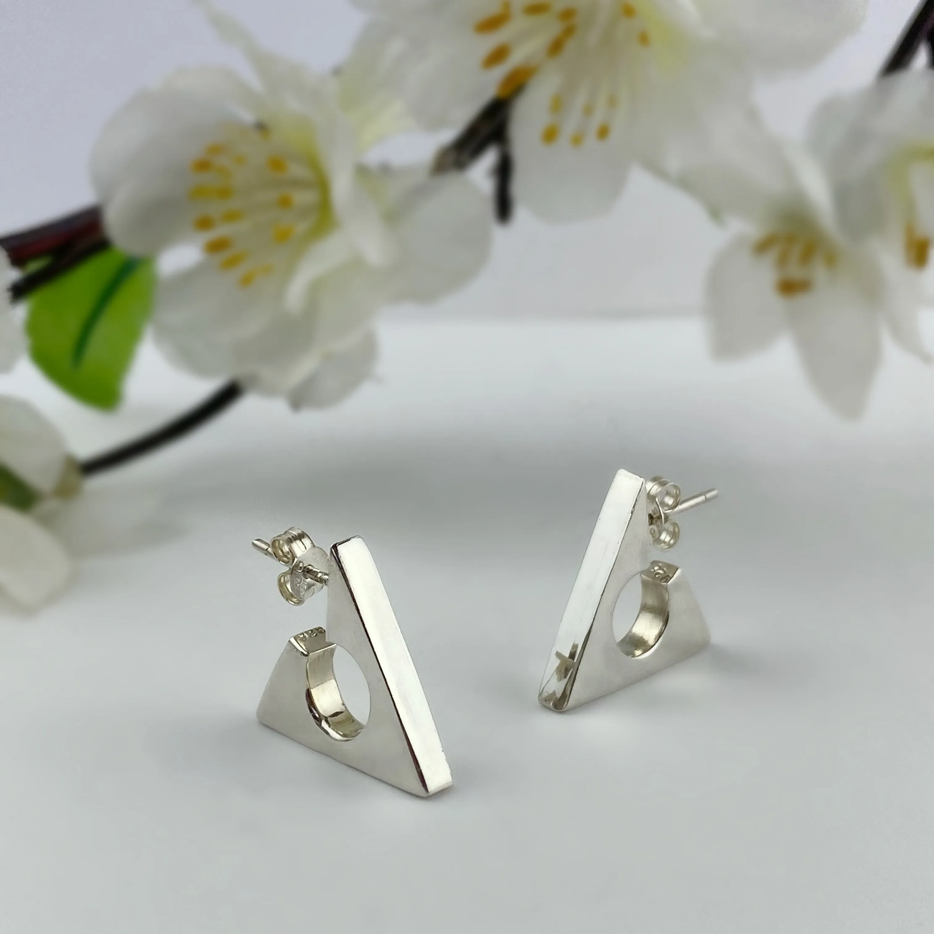 Angular Hoop Earrings - VE717