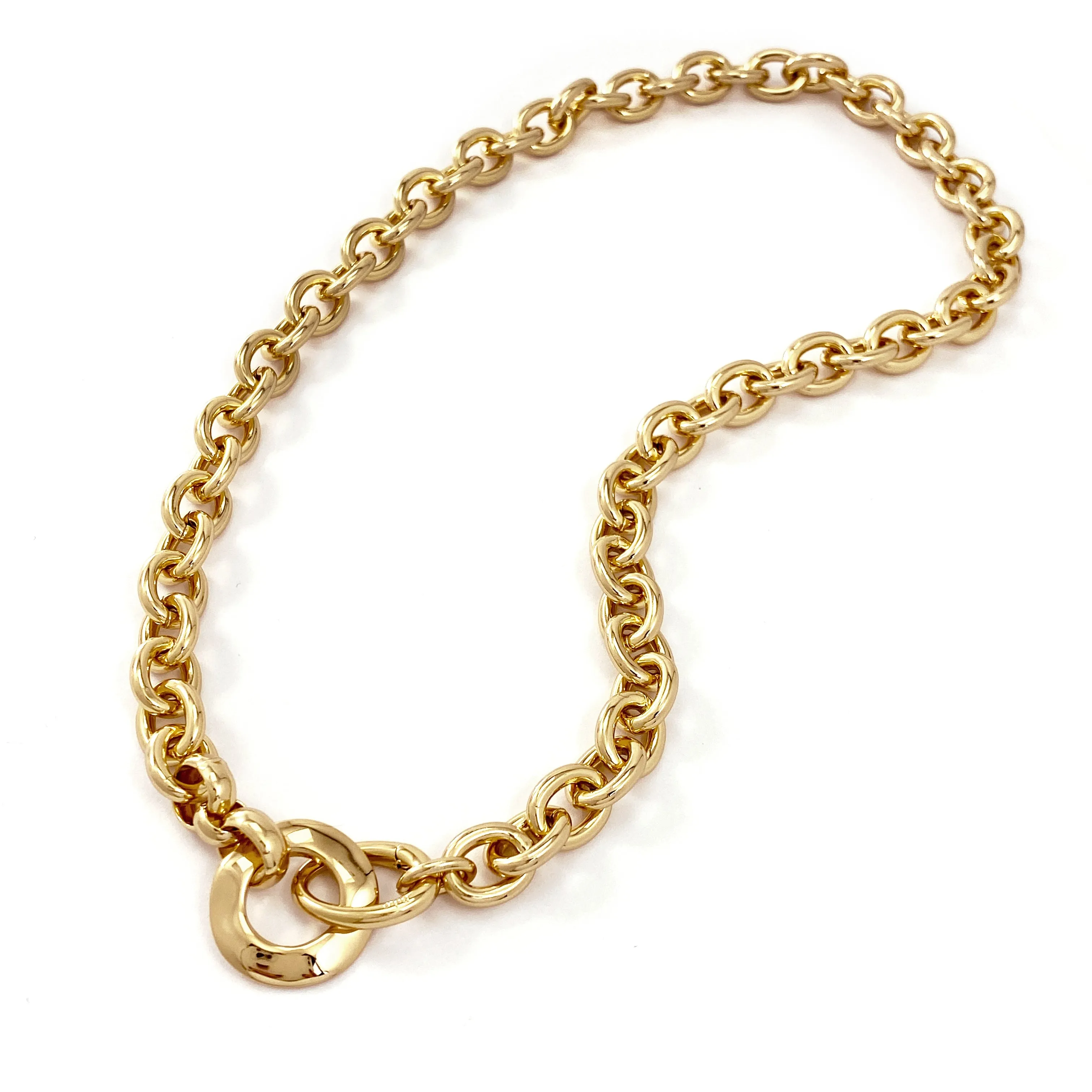 Ava Clip Lariat - Gold