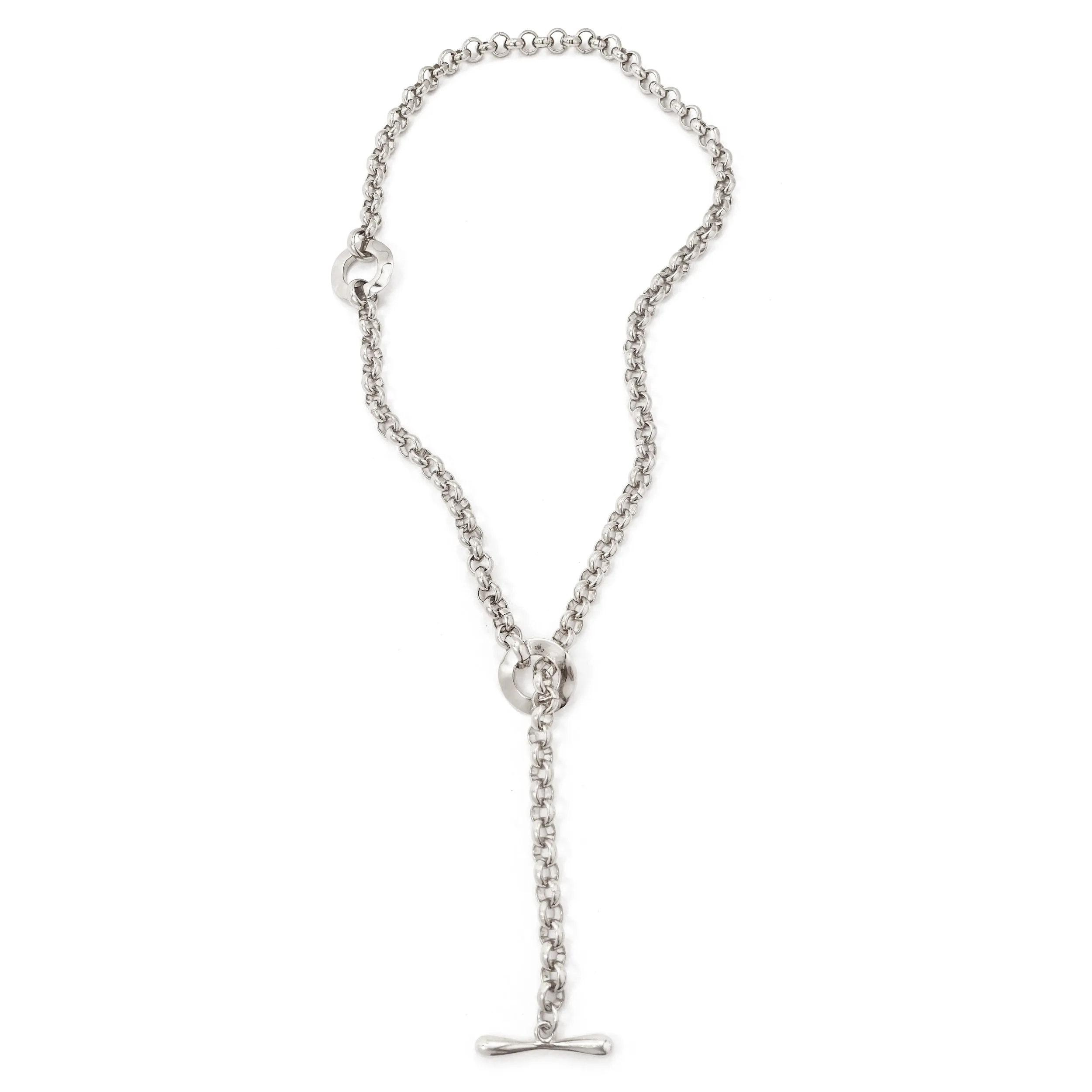 Axel Convertible Lariat - Silver