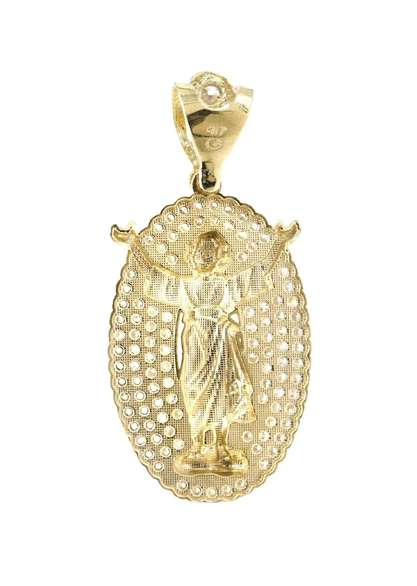 Baby Jesus 10K Gold Pendant | 9.5 Grams