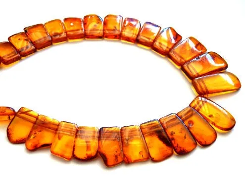 Baltic Amber Choker Honey Necklace Cleopatra Natural Untreated Jewelry 18.5" 29 gram