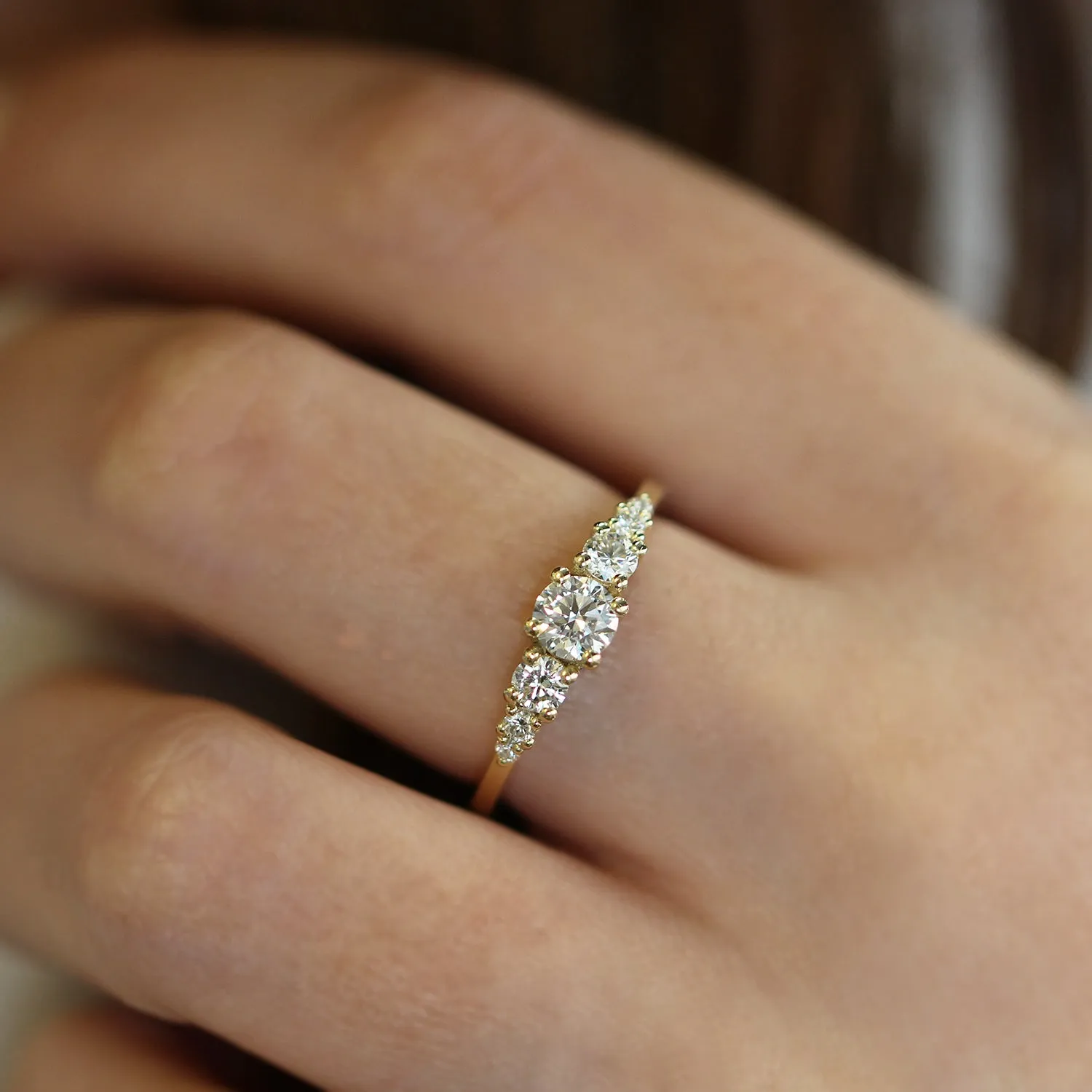 Bella Mia Gold Ring Diamond