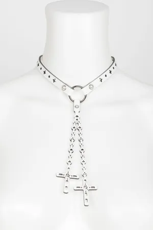 Bianco Rosary Choker