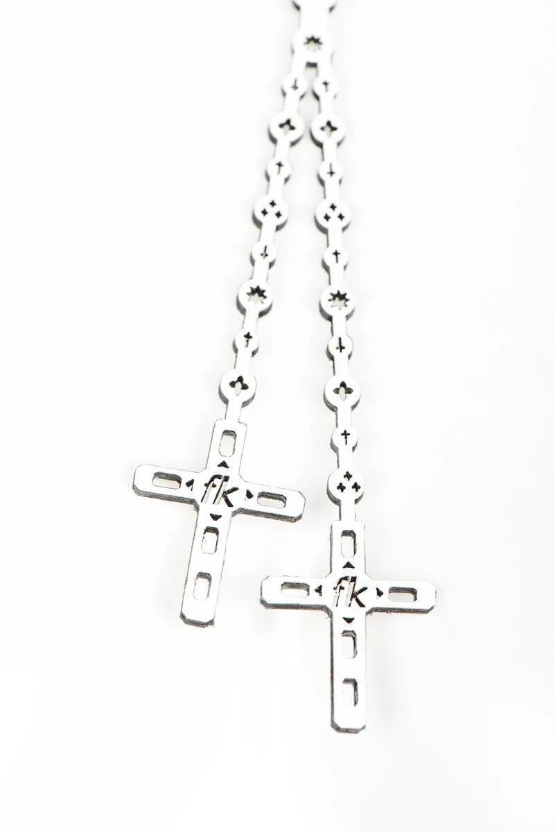 Bianco Rosary Choker