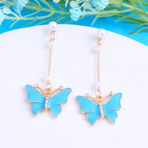 Butterfly Charm Earrings