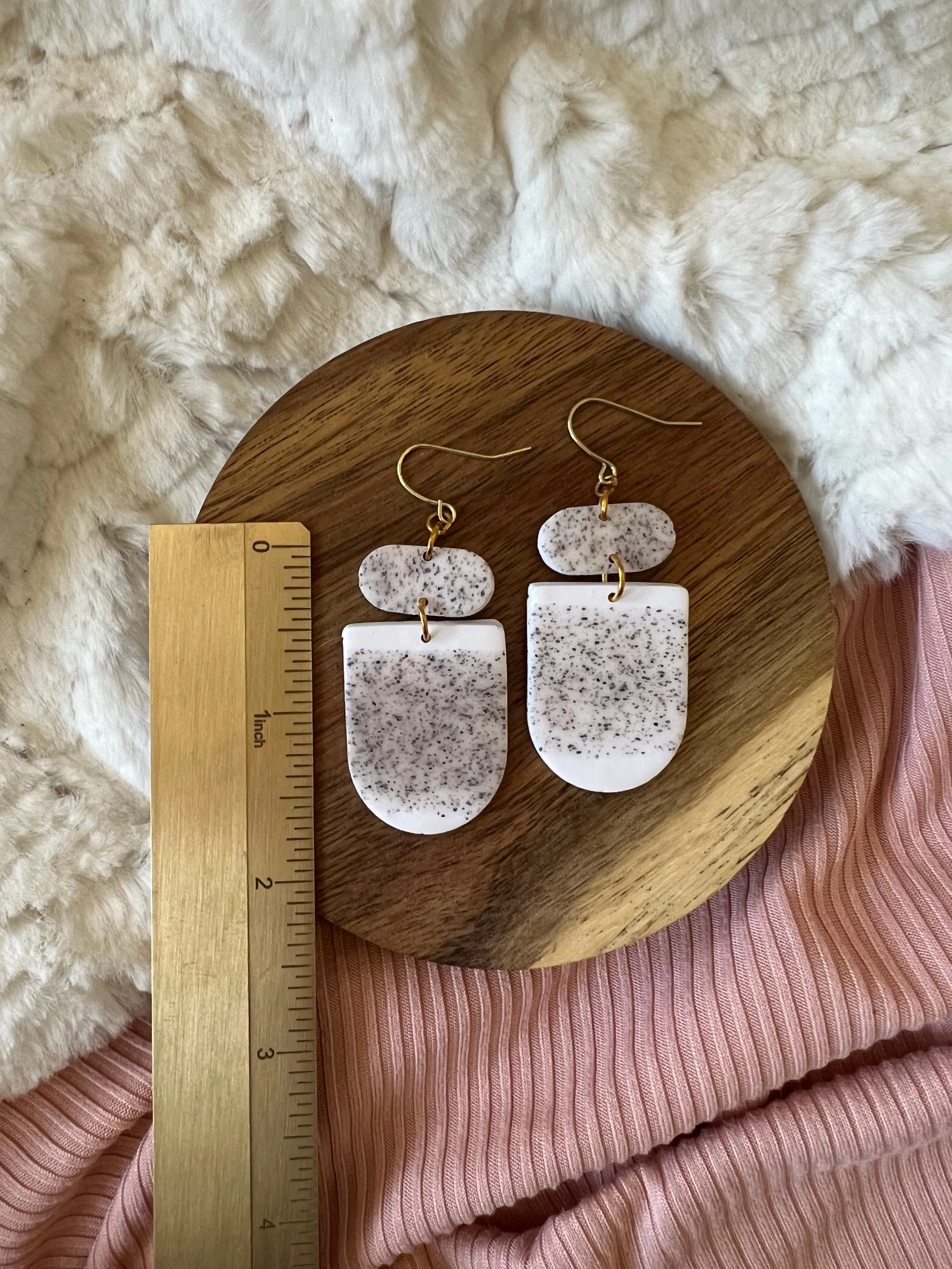 Chunk Sandstone Earrings