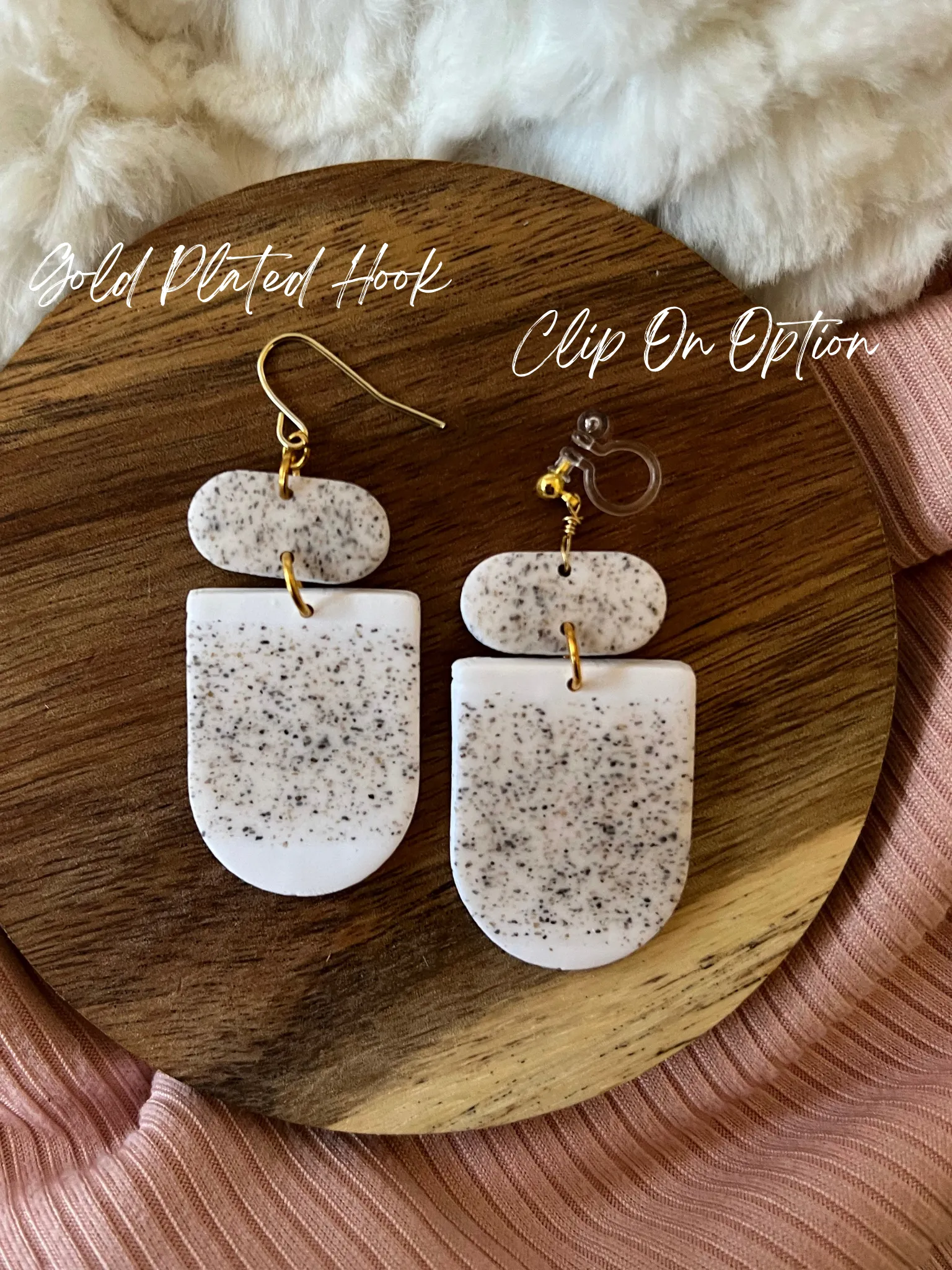 Chunk Sandstone Earrings