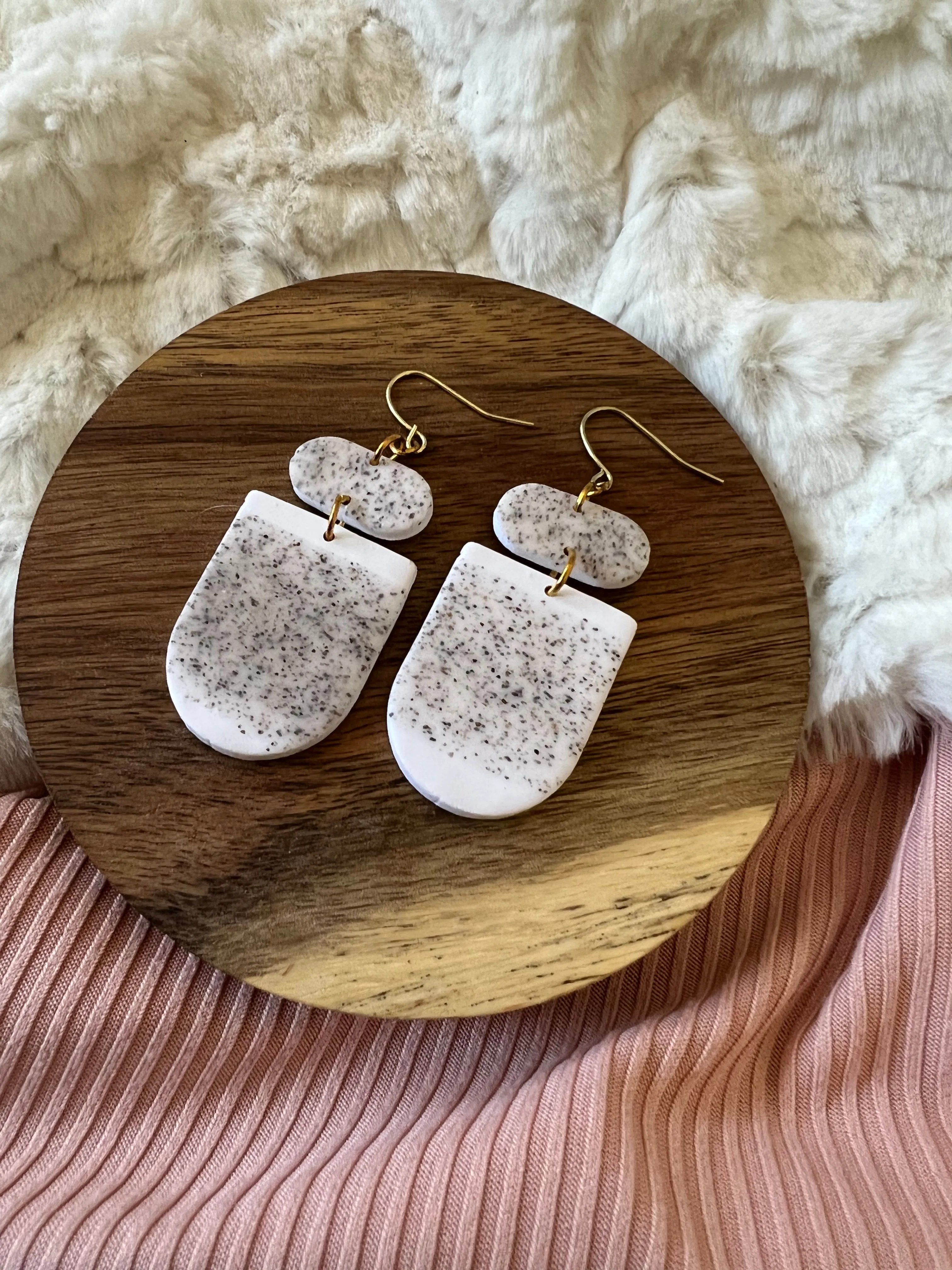 Chunk Sandstone Earrings