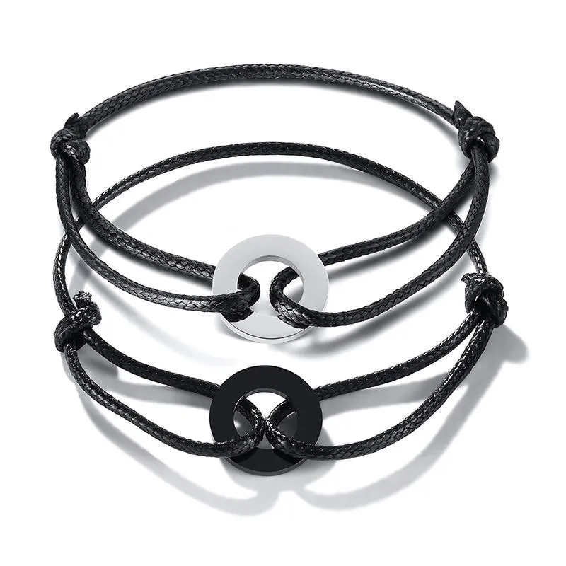 Circle Minimalist Rope Bracelet Anklet