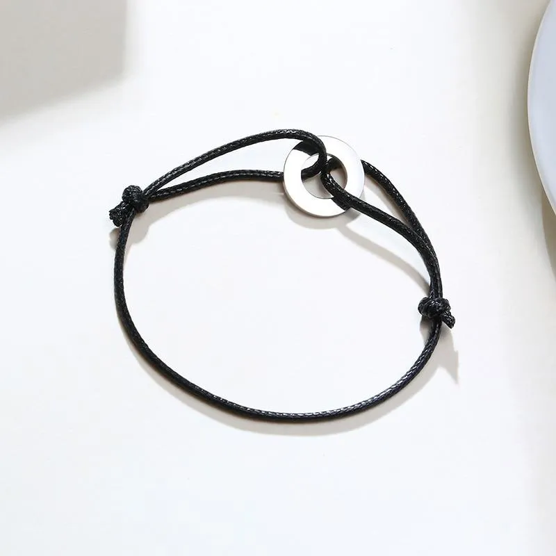 Circle Minimalist Rope Bracelet Anklet