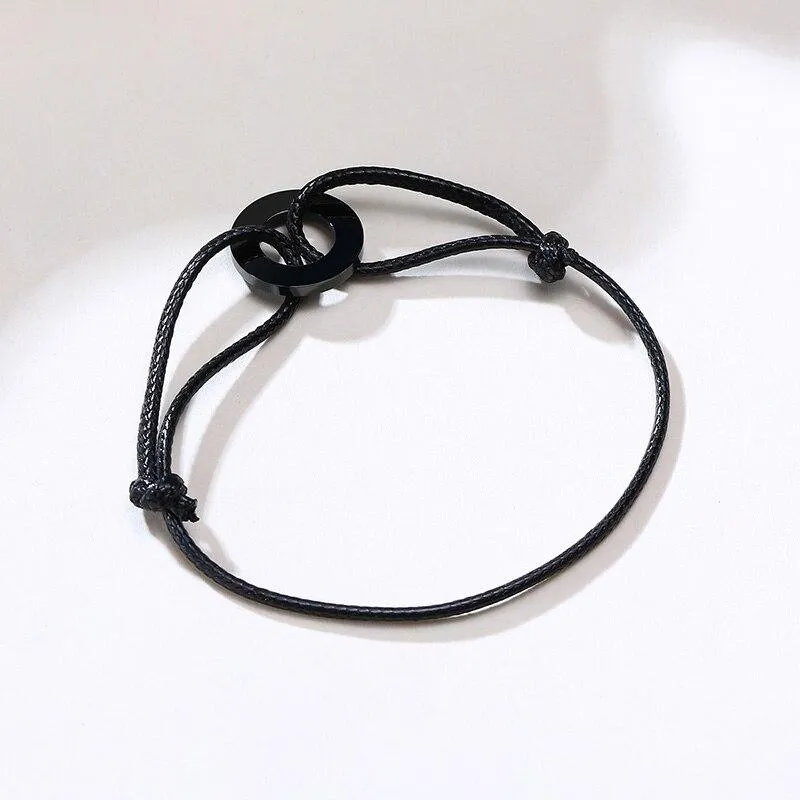 Circle Minimalist Rope Bracelet Anklet