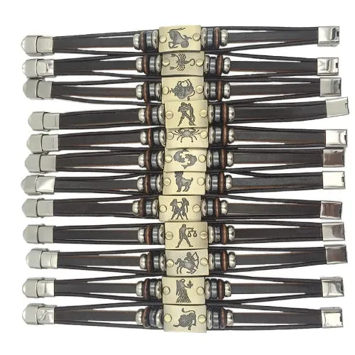 Classy Men Sagittarius Zodiac Sign Bracelet