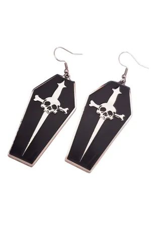 Coffin Dagger Earrings