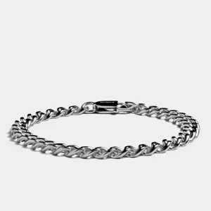 Cuban Chain Bracelet Silver (6mm)