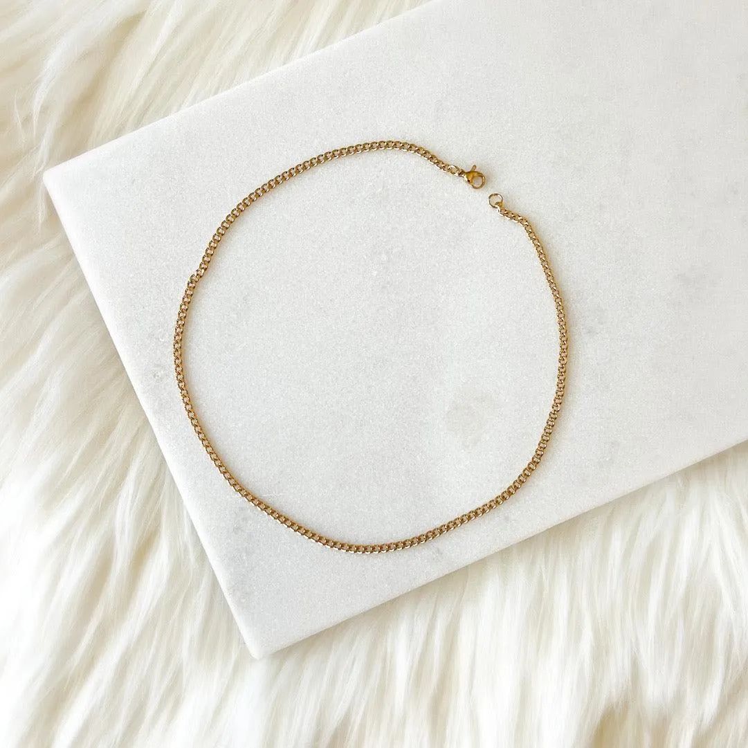 Cuban Curb Chain Necklace - LAST CHANCE!