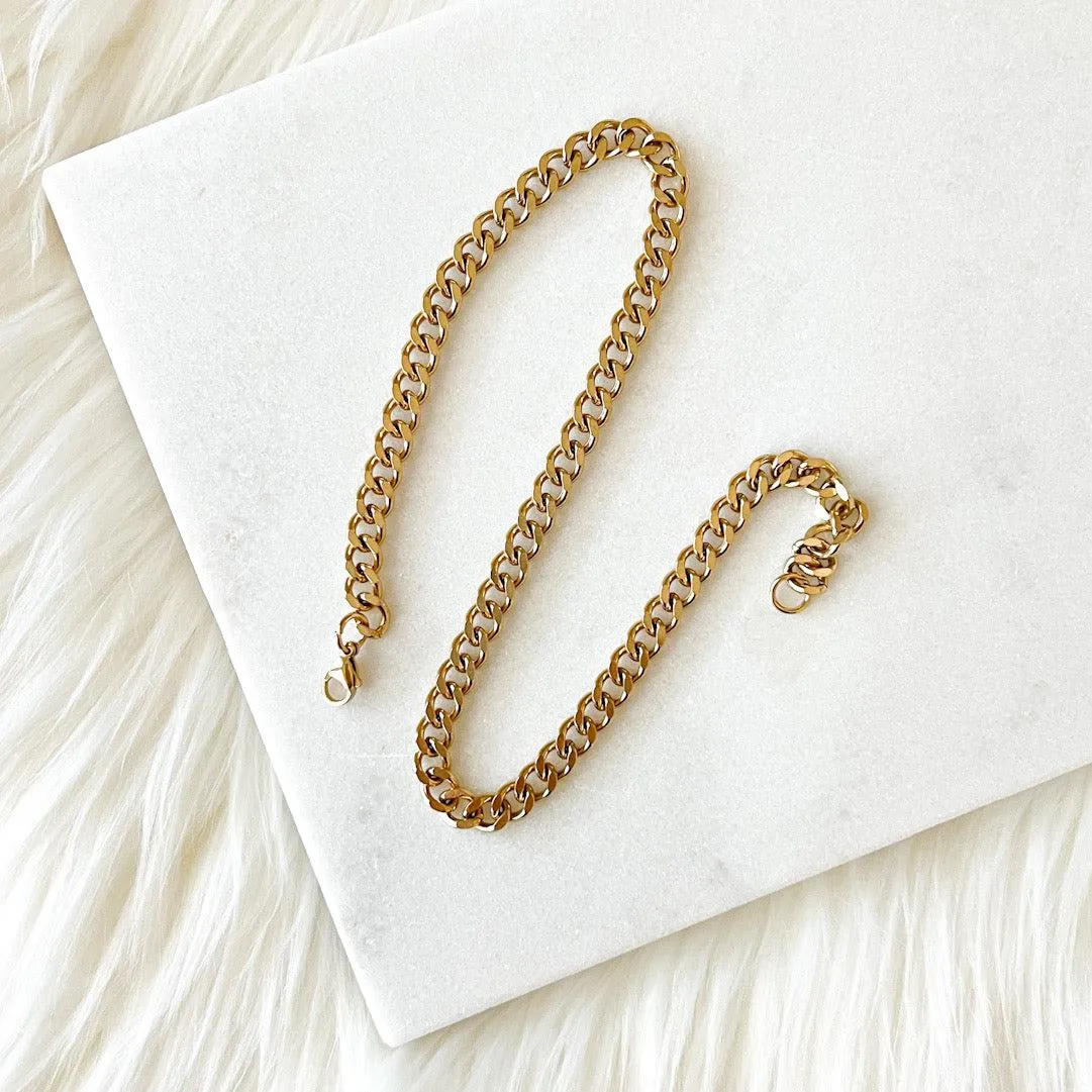 Cuban Curb Chain Necklace - LAST CHANCE!