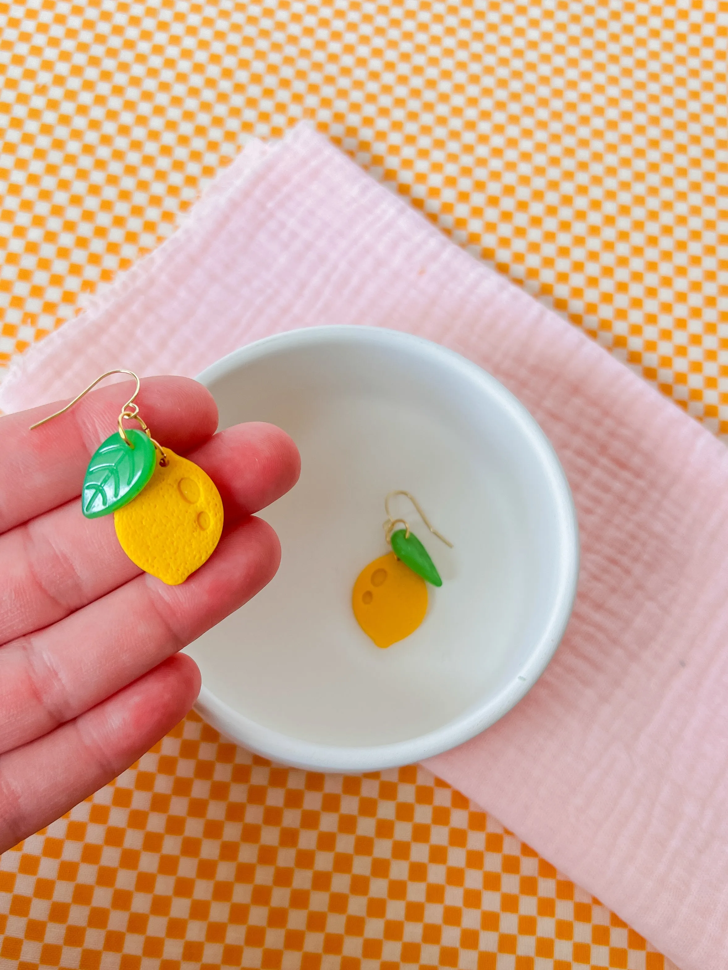 Cutie Fruities | Clay Earrings