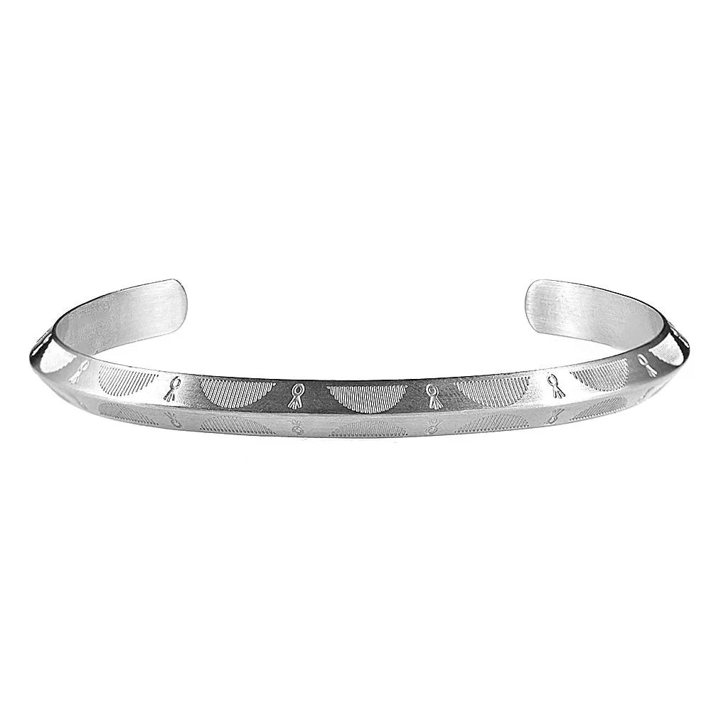 Dennis Stainless Steel Cuff Bracelet