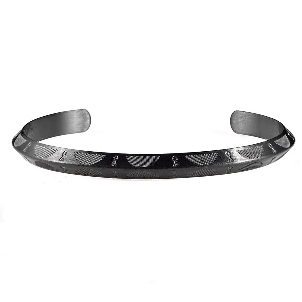 Dennis Stainless Steel Cuff Bracelet