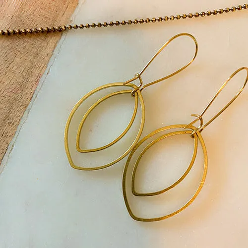 Double Marquise Earrings