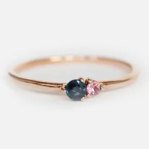 Dual Birthstone Ring Theano