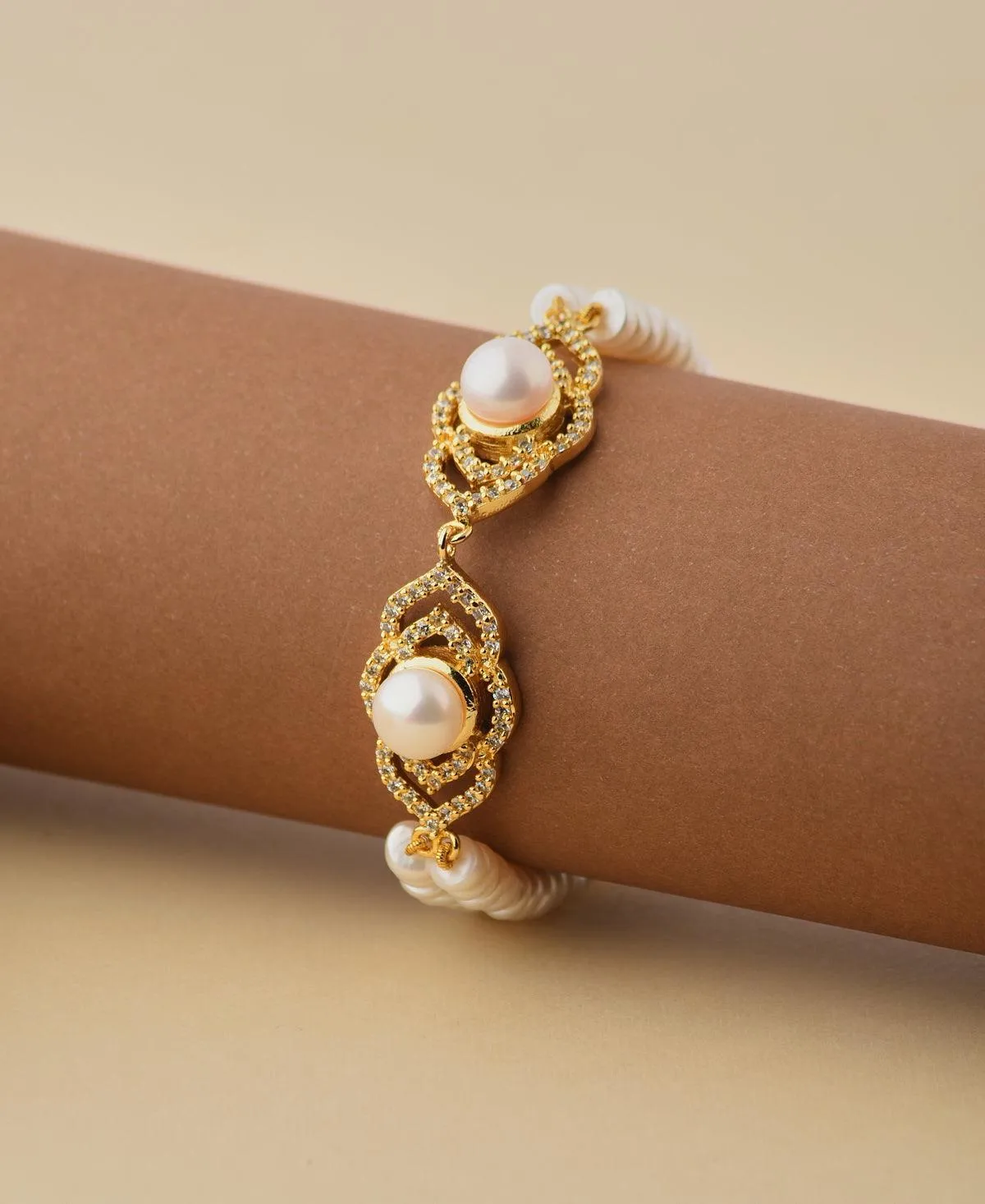 Elegant and classy Pearl Bracelet