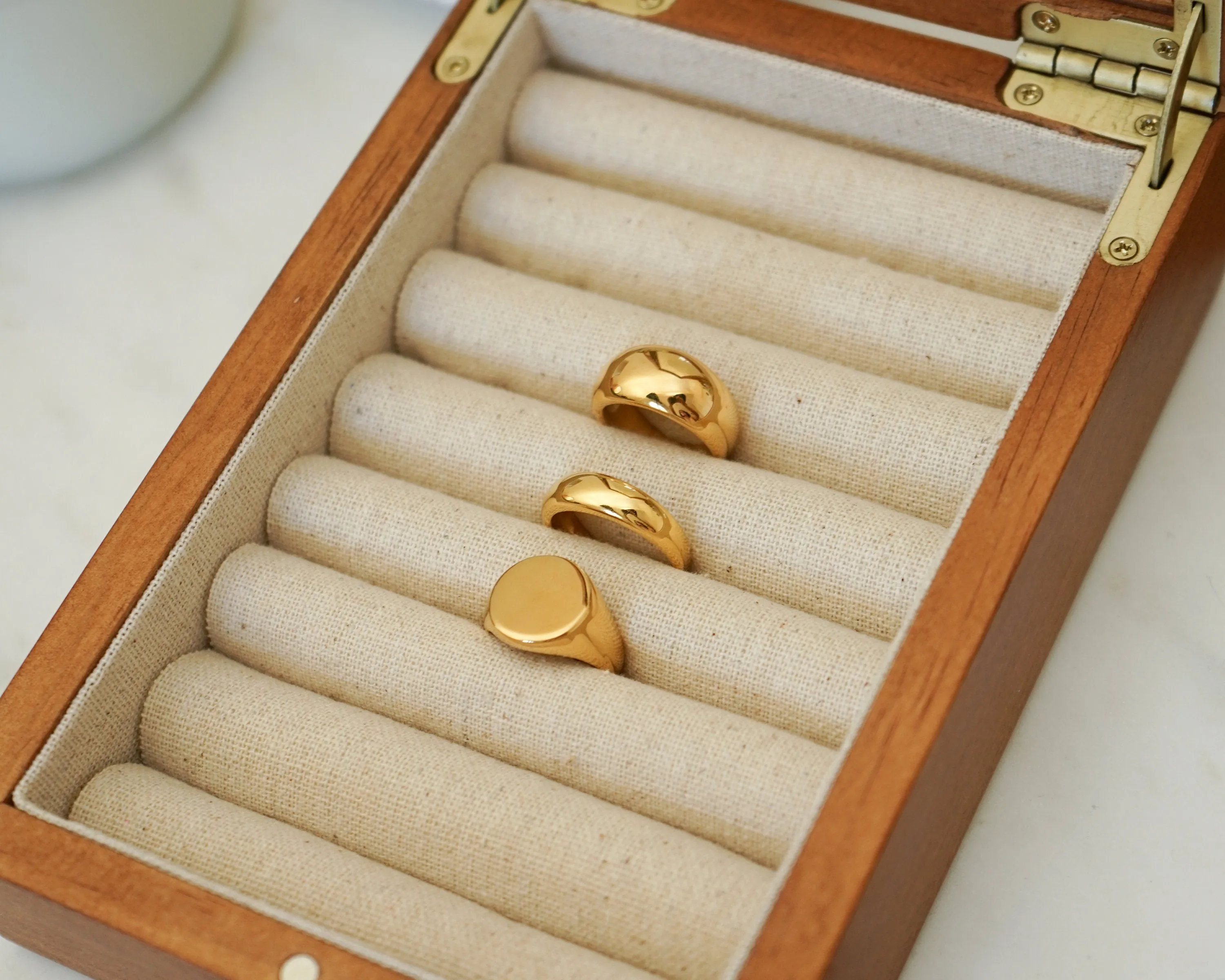 Gold Dome Ring