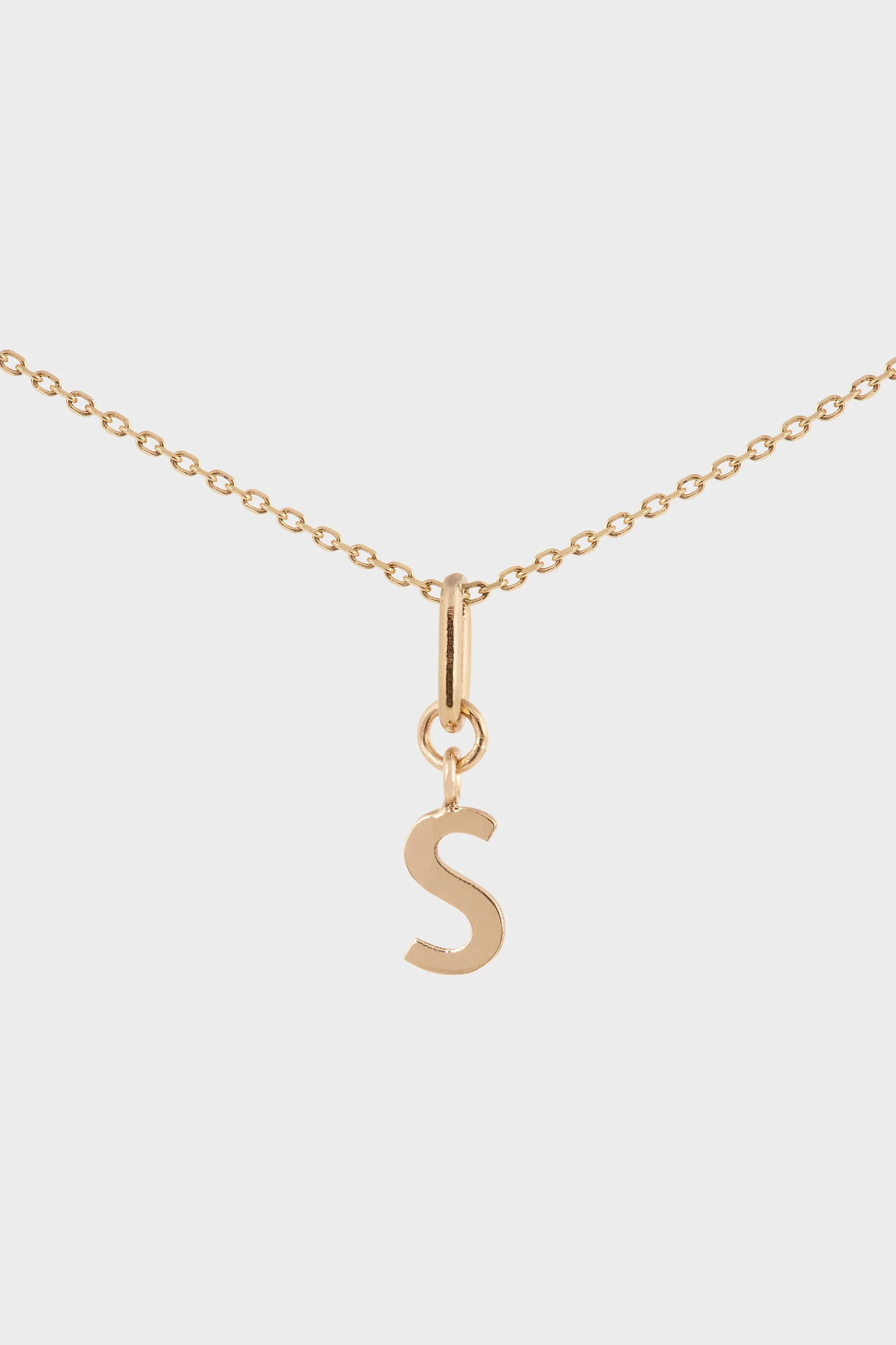 GOLD INITIAL PENDANT (6mm)