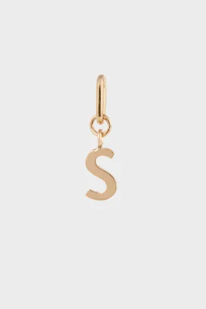 GOLD INITIAL PENDANT (6mm)