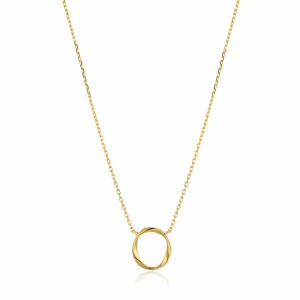 Gold Swirl Necklace