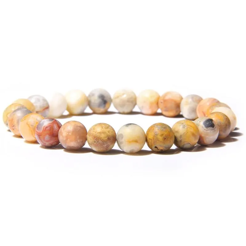 Handmade Natural Stone Beaded Bracelet