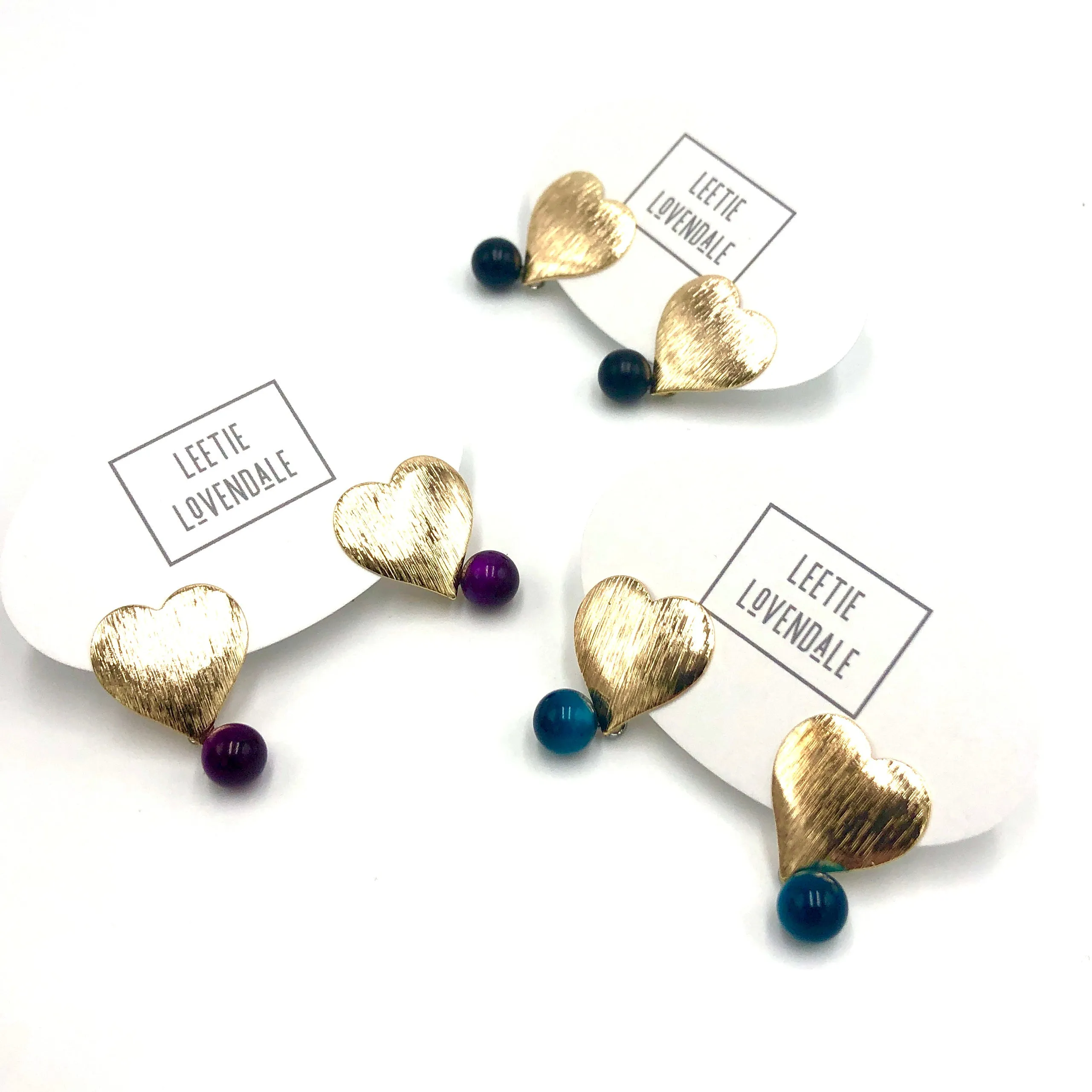 Heart & Charm Earrings