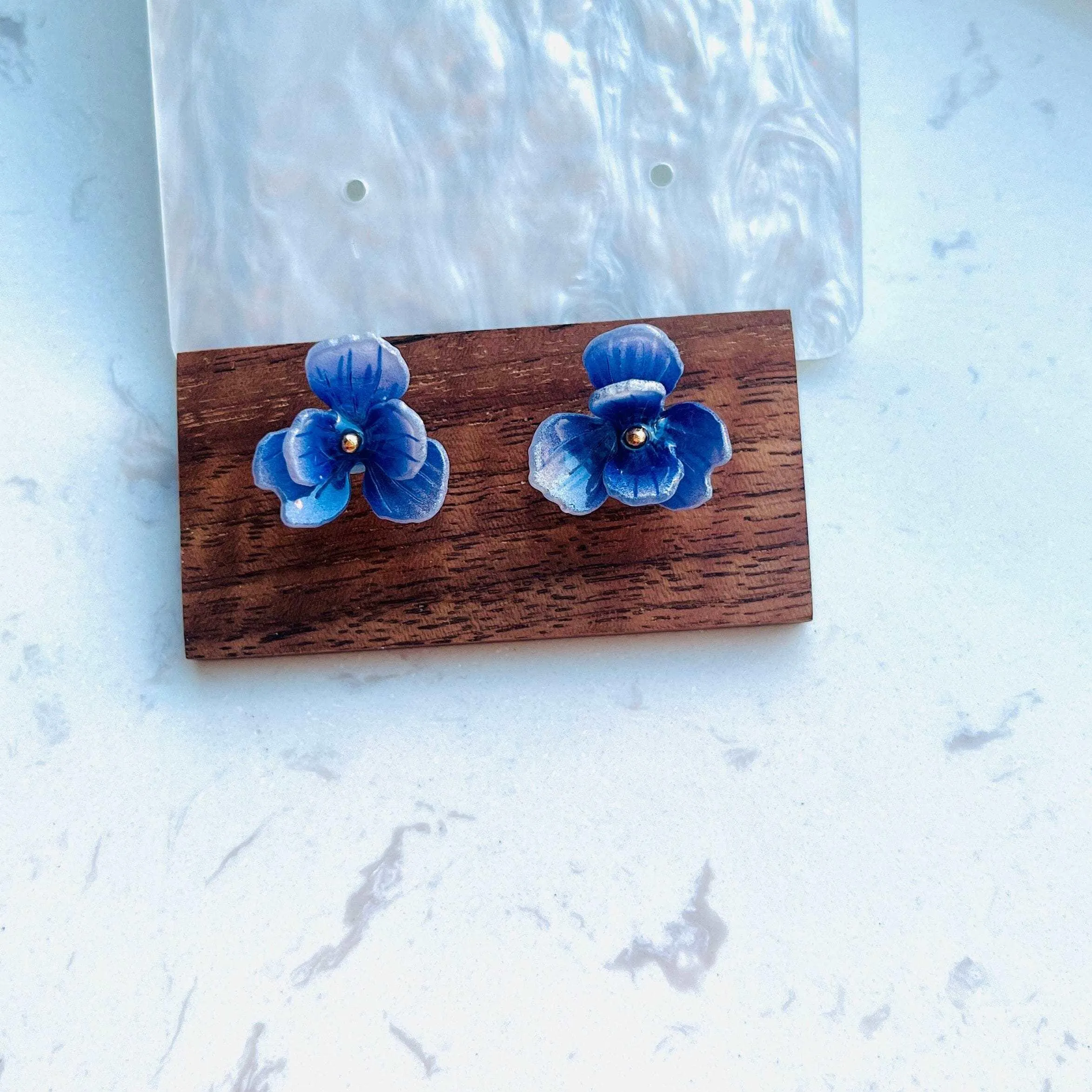 Iris Stud Earrings