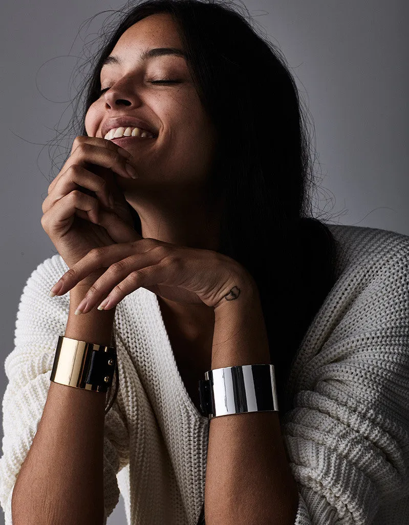 Jenny Bird THE Cuff in High Polish Silver