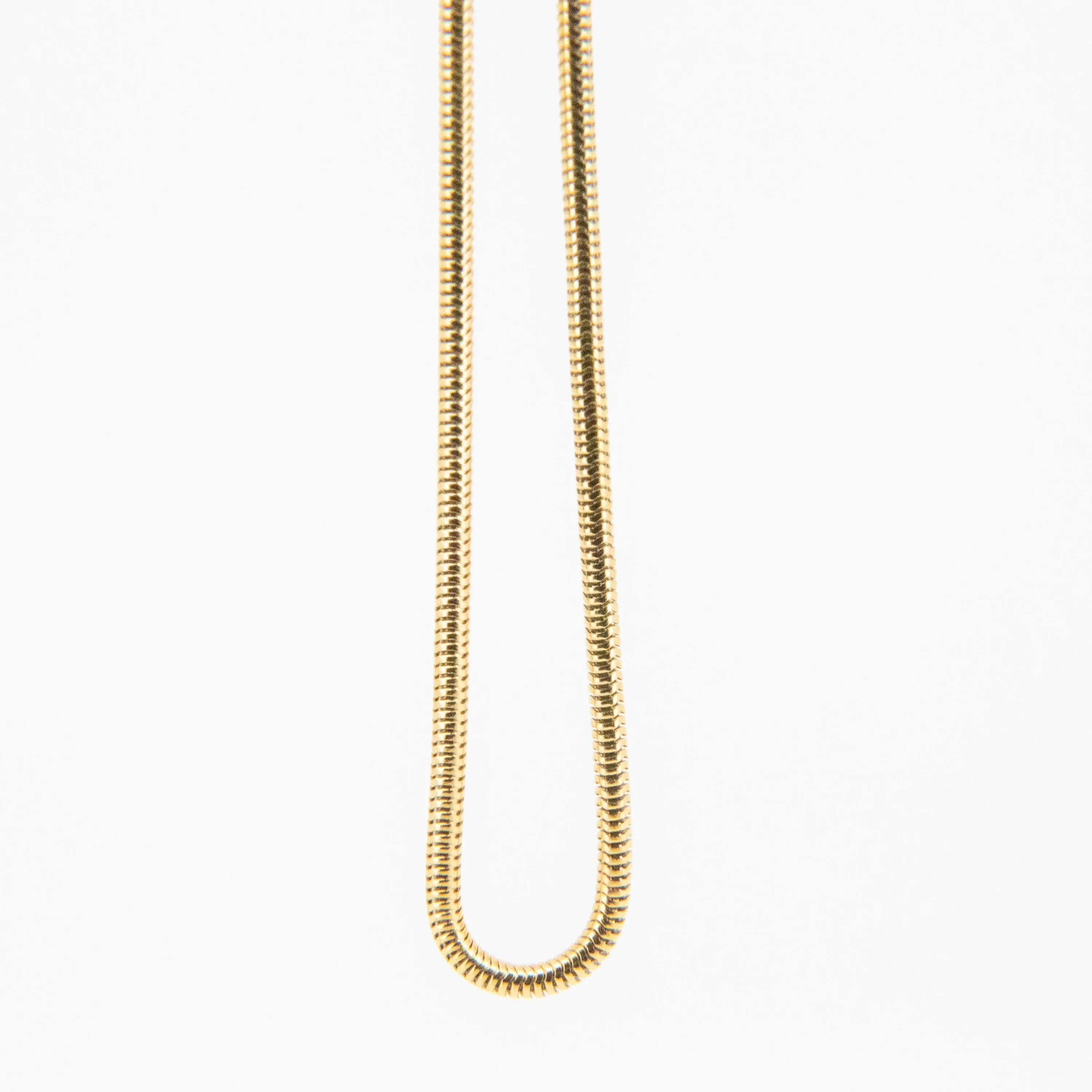 Karim Golden Snake Chain Necklace