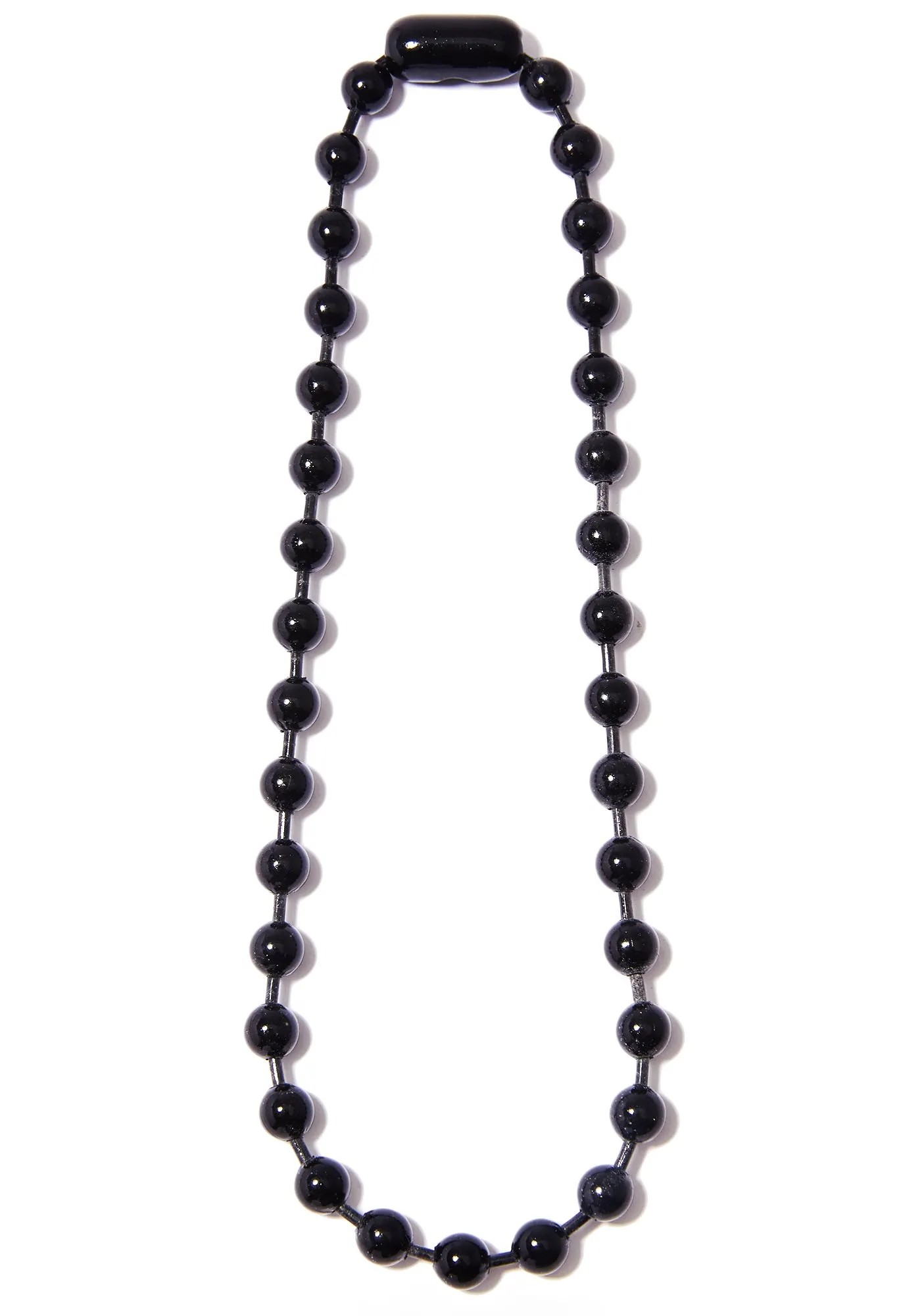 Midnight Fat Tuesday Ball Necklace