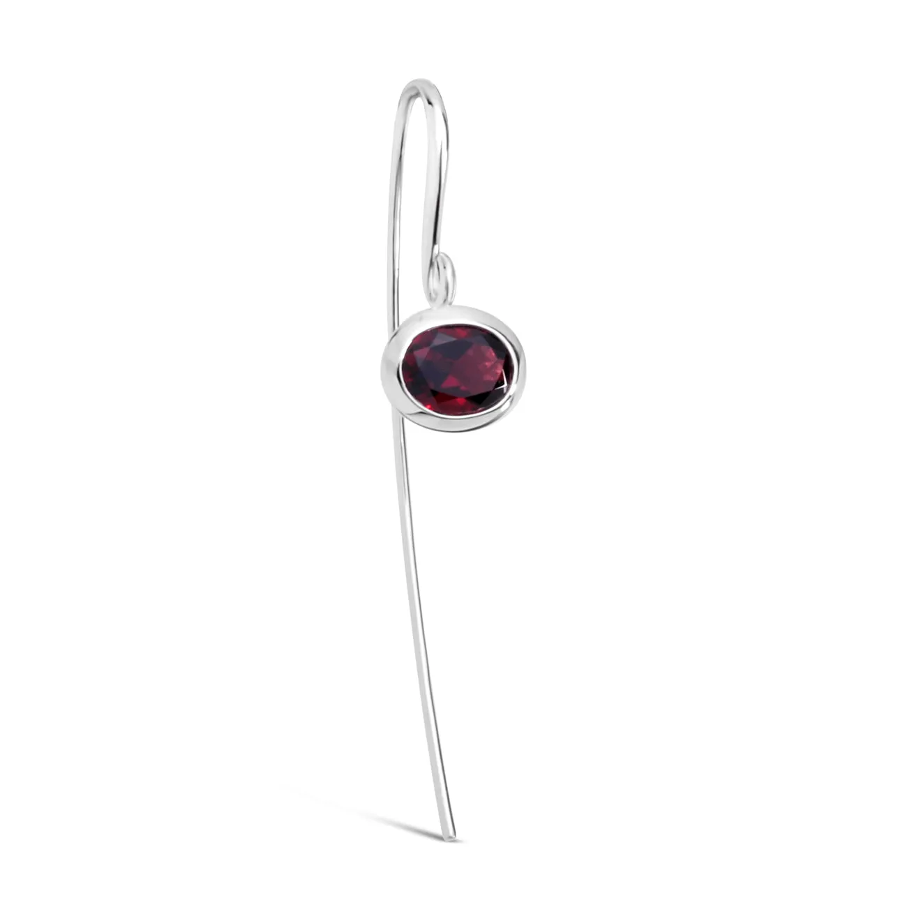 Nouvelle Lily Garnet Earrings