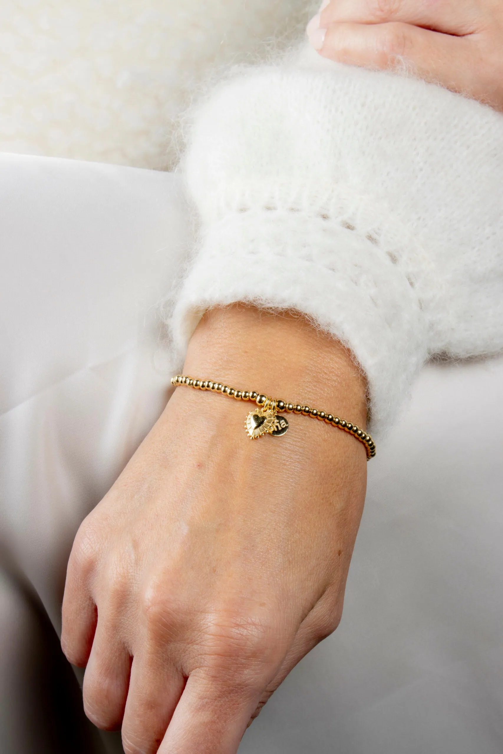 Olia Emmelise Heart Bracelet