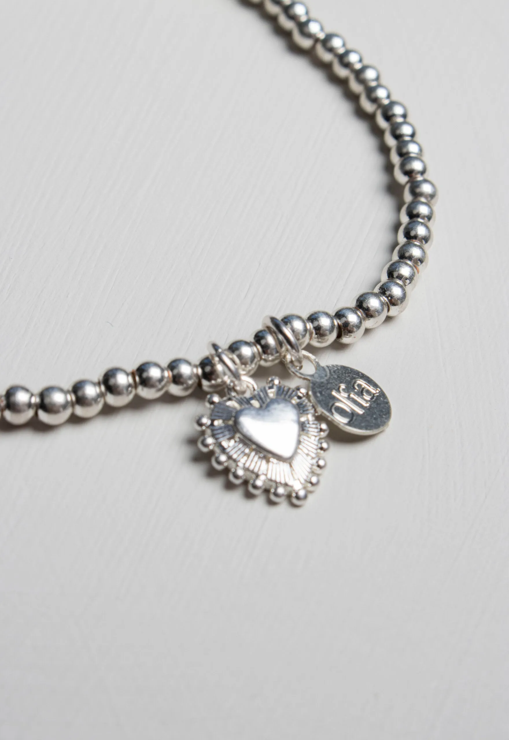 Olia Emmelise Heart Bracelet