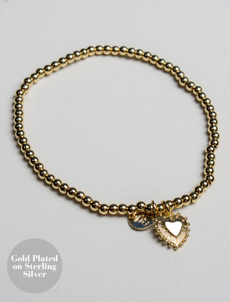 Olia Emmelise Heart Bracelet