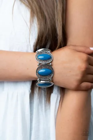 Paparazzi Bracelet ~ Eastern Escapade - Blue